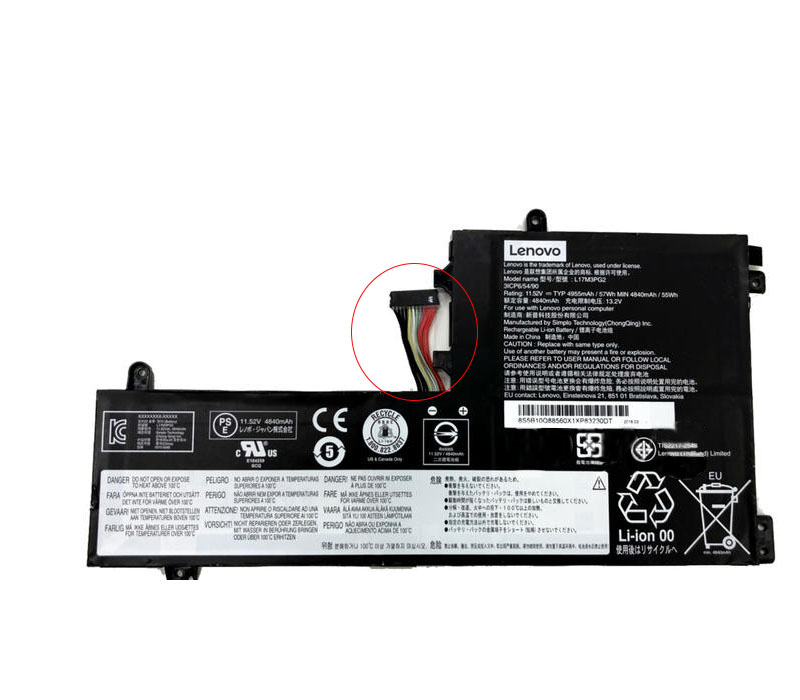 4955mAh Middle Line Akku für Lenovo Legion Y740-15ICHg 81HE000WRK